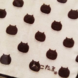 ［ねこたま］ガーゼハンカチ　チョコチップ(ハンカチ)