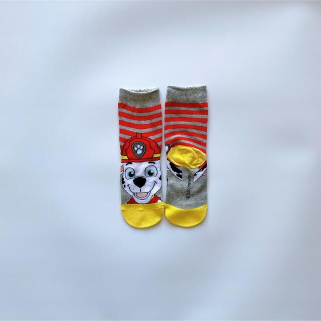 Takara Tomy(タカラトミー)の【即納】PAW Patrol stripe socks 4pc uk6-8.5 キッズ/ベビー/マタニティのこども用ファッション小物(靴下/タイツ)の商品写真