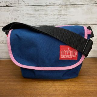 マンハッタンポーテージ(Manhattan Portage)のManhattanPortag/マンハッタンポーテージ　ショルダーピンクネイビー(ショルダーバッグ)