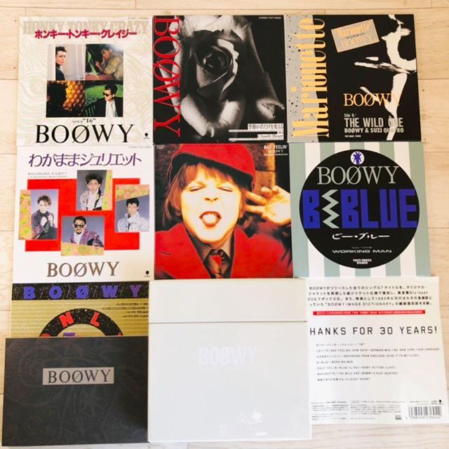 【美品】BOφWY SINGLE COMPLETE★限定生産品の7枚組ボックス★miharu001