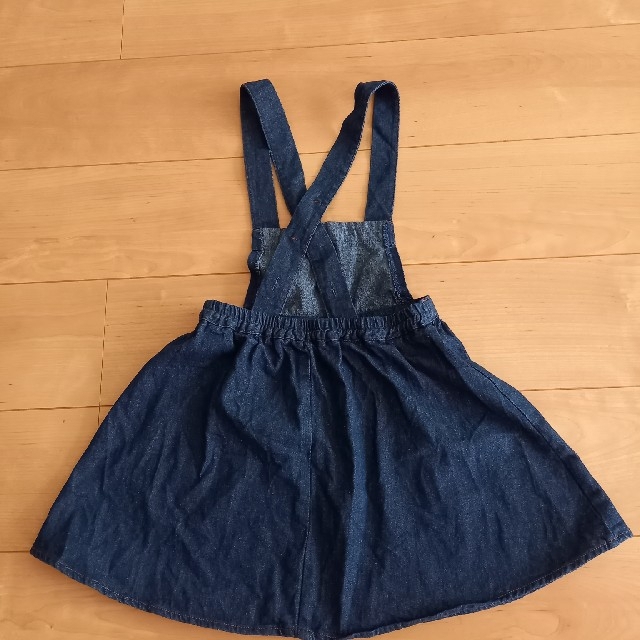 デニムサロペット⭐ジャンパースカート⭐サイズ１３０⭐ キッズ/ベビー/マタニティのキッズ服女の子用(90cm~)(ワンピース)の商品写真