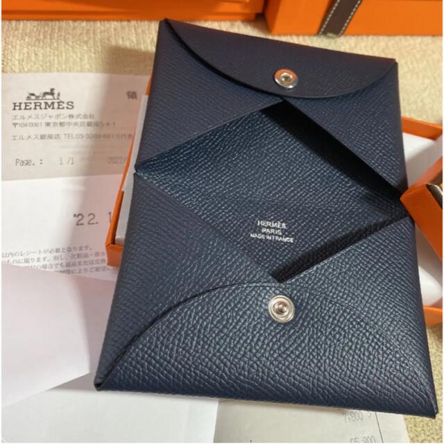 選ぶなら Hermes - 新品未使用⭐️エルメス⭐️カルヴィ カードケース