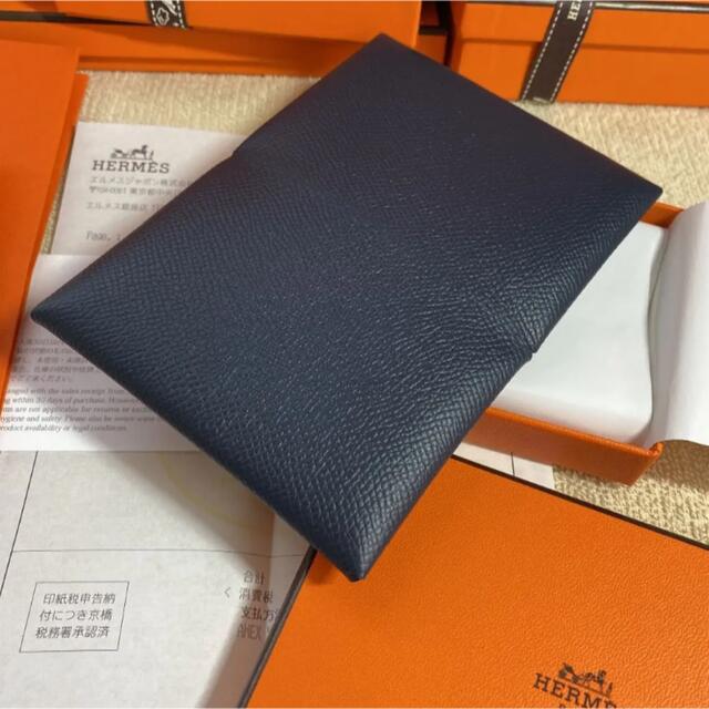 Hermes(エルメス)の新品未使用⭐️エルメス⭐️カルヴィ カードケース メンズのファッション小物(名刺入れ/定期入れ)の商品写真