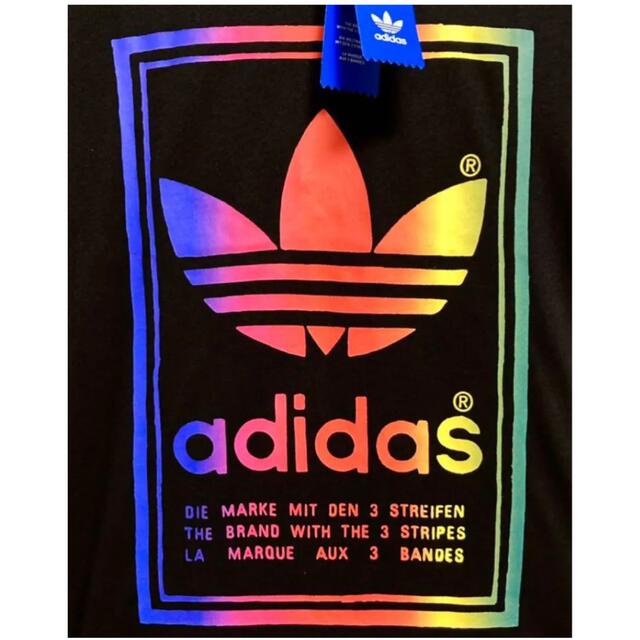 adidas(アディダス)の超人気adidas originalsの人気グラデーションTマルチカラー XL メンズのトップス(Tシャツ/カットソー(半袖/袖なし))の商品写真