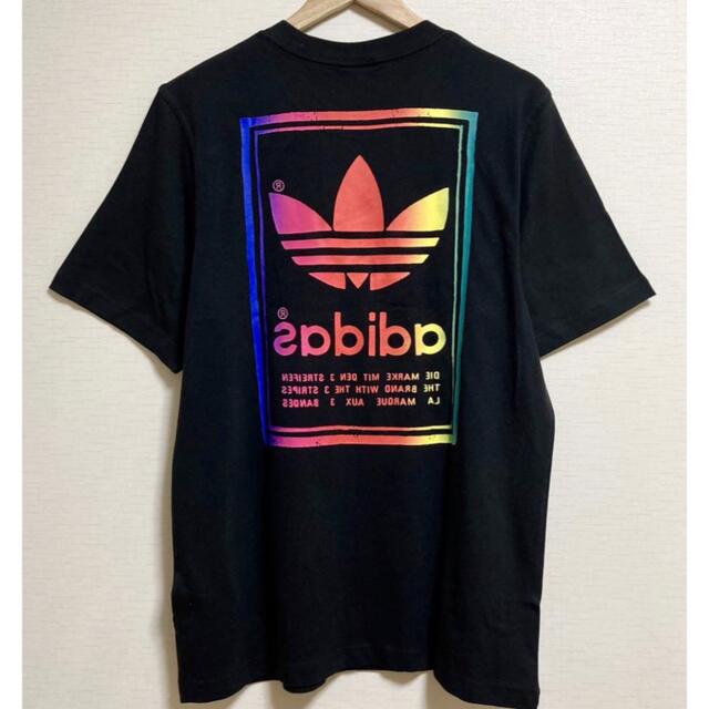 adidas(アディダス)の超人気adidas originalsの人気グラデーションTマルチカラー XL メンズのトップス(Tシャツ/カットソー(半袖/袖なし))の商品写真