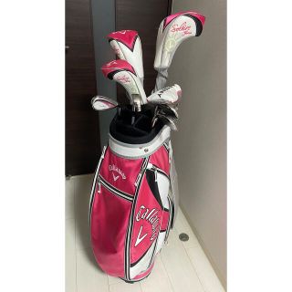 キャロウェイゴルフ(Callaway Golf)の【美品】キャロウェイ ソレイル ゴルフクラブ レディース 8本セット(クラブ)