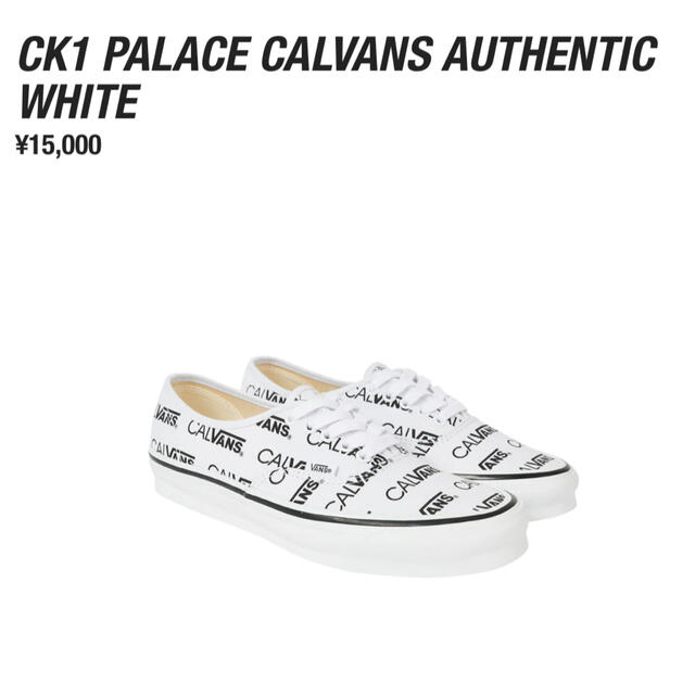 PALACE Calvin Klein Vans Authentic 29.5