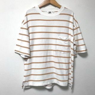 ユニクロ(UNIQLO)のUNIQLO U ユニクロユー　オーバーサイズ　ボーダー半袖TシャツM ルメール(Tシャツ/カットソー(半袖/袖なし))