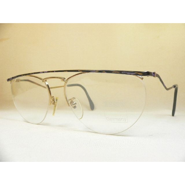 完全オーダー zeiss ヴィンテージ 眼鏡 フレーム ナイロール ドイツ製