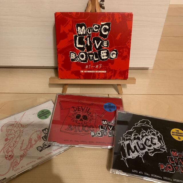 『ムック / MUCC LIVE BOOTLEG 1 - 3〈3枚組・CD〉』