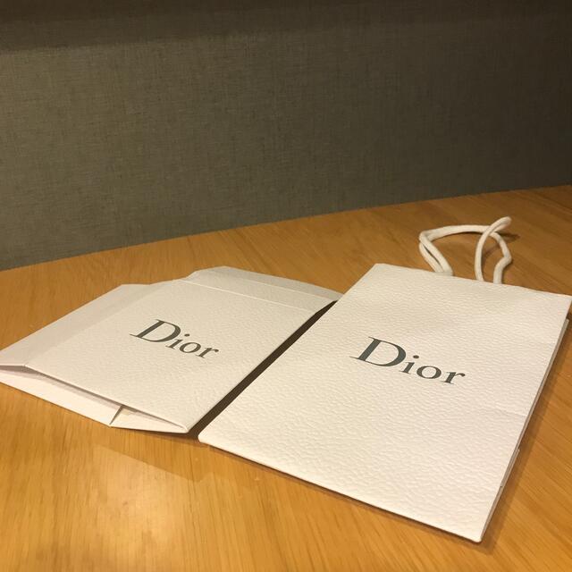 Dior(ディオール)のディオール　紙袋(ショッパー)＆箱　セット レディースのバッグ(ショップ袋)の商品写真