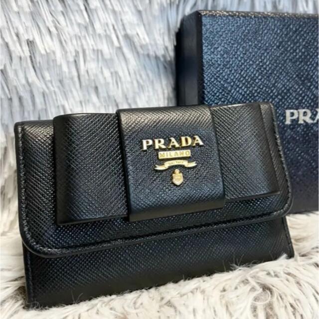 お値下げ PRADA リボンキーケース