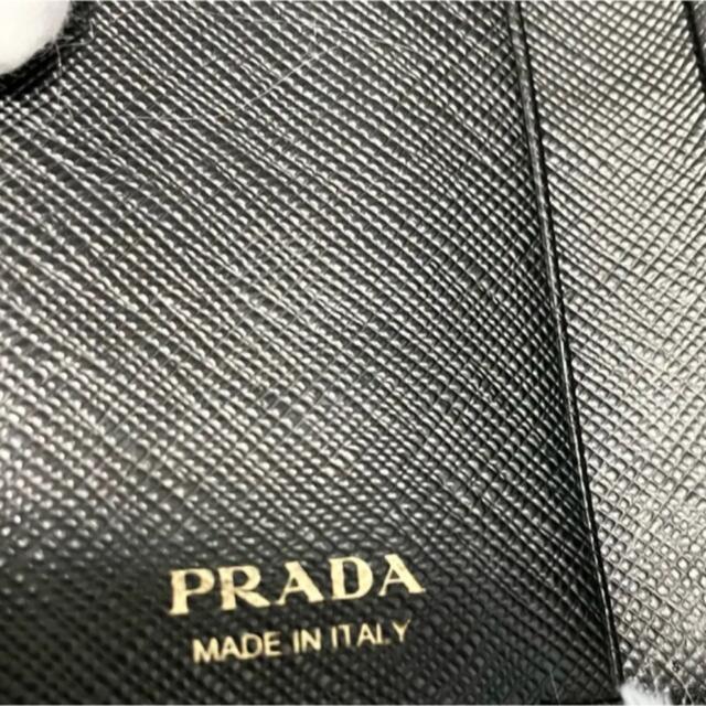 PRADA - プラダ リボン キーケース 黒の通販 by 's shop ｜プラダなら ...