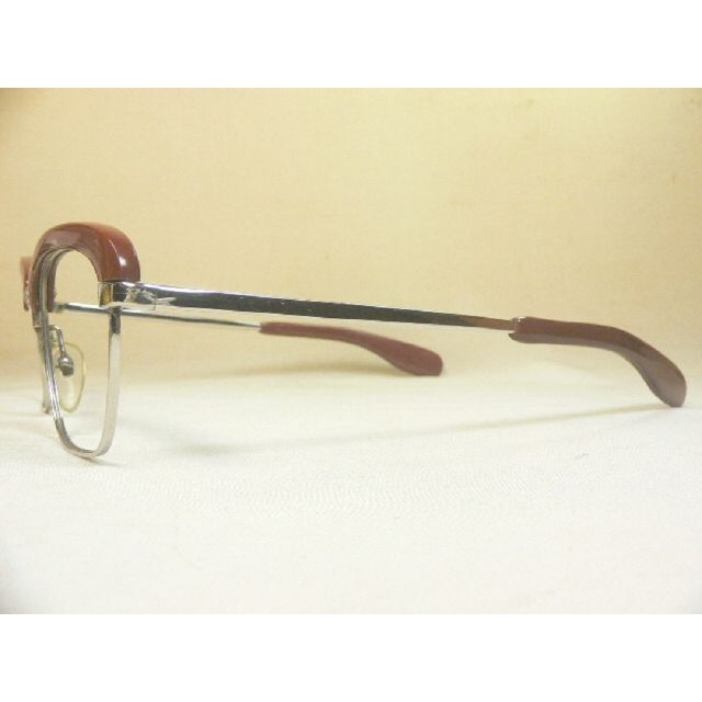 サンプラチナ製 ヴィンテージ 眼鏡 フレーム ブローライン 2