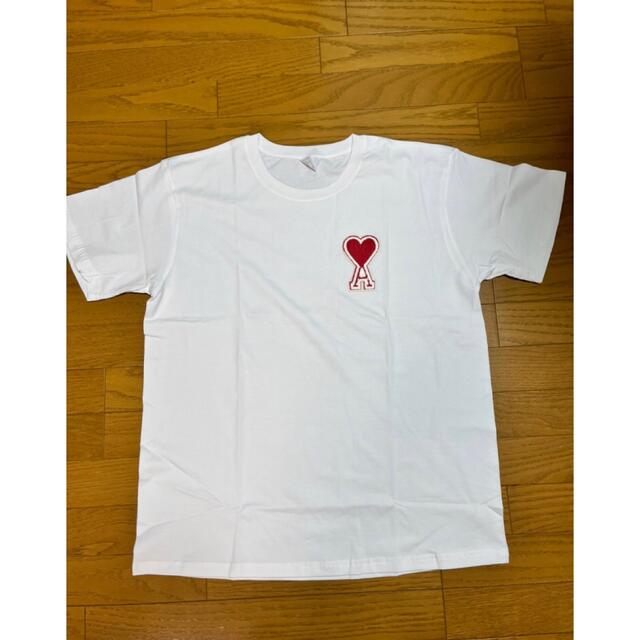 大人気⭐️ハートエース　Tシャツ　ビッグシルエット　トップス⭐️白　ホワイト レディースのトップス(Tシャツ(半袖/袖なし))の商品写真
