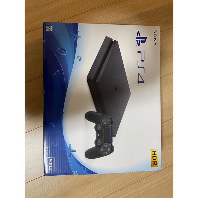 PlayStation4(プレイステーション4)のSONY PlayStation4 本体 CUH-2200AB01 赤コン付き エンタメ/ホビーのゲームソフト/ゲーム機本体(家庭用ゲーム機本体)の商品写真