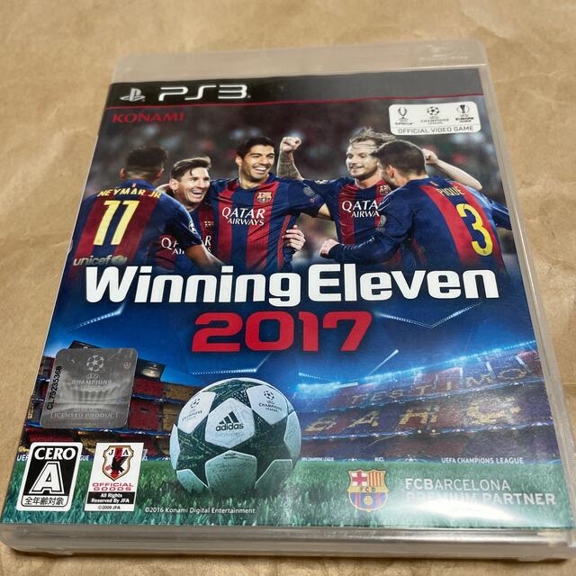 ウイニングイレブン 2017 PS3 エンタメ/ホビーのゲームソフト/ゲーム機本体(家庭用ゲームソフト)の商品写真
