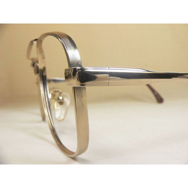 サンプラチナ製 強度用 ヴィンテージ 眼鏡 フレーム ティアドロップ SPM