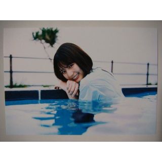 ケヤキザカフォーティーシックス(欅坂46(けやき坂46))の小坂菜緒 日向坂46 写真集 立ち漕ぎ ブロマイド 生写真 ローソン 日向坂(アイドルグッズ)