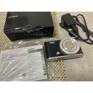 カシオ(CASIO)のCASIO デジカメ　EXILIM EX-ZR4000 ブラック(コンパクトデジタルカメラ)