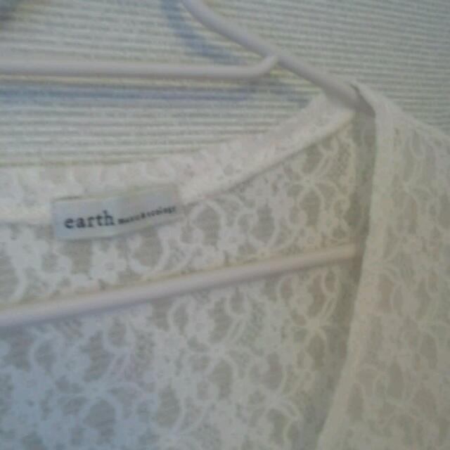 earth music & ecology(アースミュージックアンドエコロジー)のearth☆レーストップス レディースのトップス(カットソー(長袖/七分))の商品写真