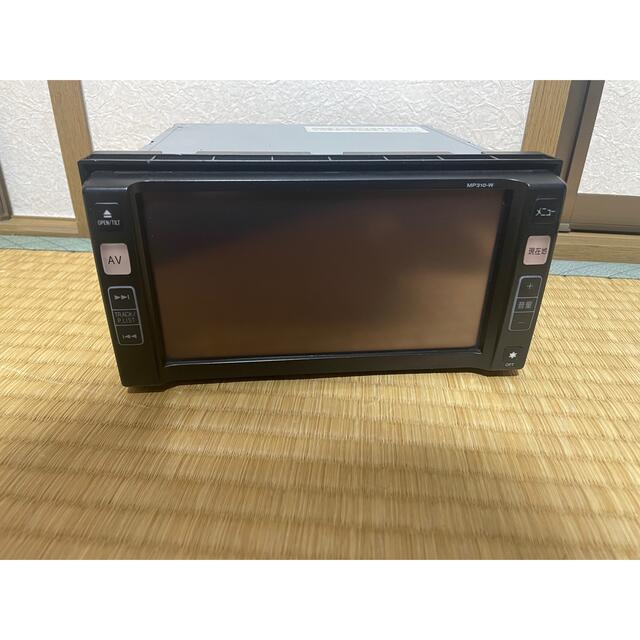 日産(ニッサン)の日産純正メモリーナビ　MP310-W  2010年地図　中古品 自動車/バイクの自動車(カーナビ/カーテレビ)の商品写真