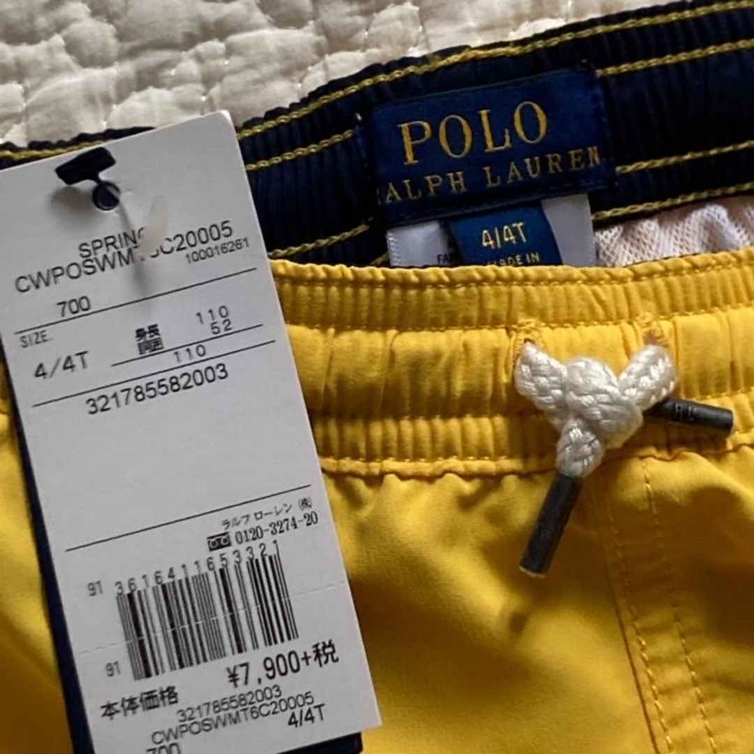 POLO RALPH LAUREN(ポロラルフローレン)の110 4T ラルフローレン　ハーフパンツ　水着 キッズ/ベビー/マタニティのキッズ服男の子用(90cm~)(水着)の商品写真