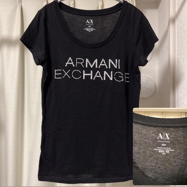 ARMANI EXCHANGE(アルマーニエクスチェンジ)の【4着セット】美品レディースTシャツ レディースのトップス(Tシャツ(半袖/袖なし))の商品写真