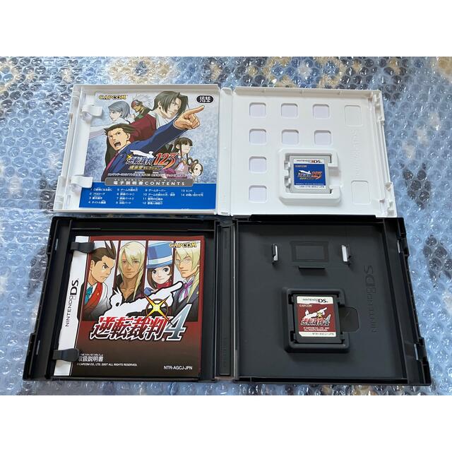 CAPCOM(カプコン)の【全逆転シリーズ完備品】ニンテンドーDS 3DS ゲームソフト　まとめ売り エンタメ/ホビーのゲームソフト/ゲーム機本体(携帯用ゲームソフト)の商品写真