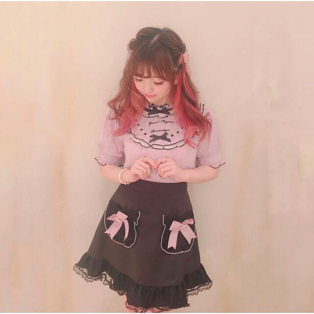 LIZ LISA - リズリサ LIZLISA リボンポケットスカートの通販 by LIZ LISA - リズリサ LIZLISA リボンポケットスカートの通販 by