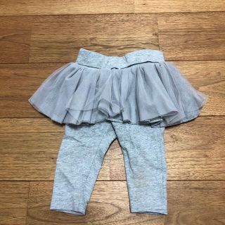 ベビーギャップ(babyGAP)のbabygap チュールレギンス　グレー(パンツ)