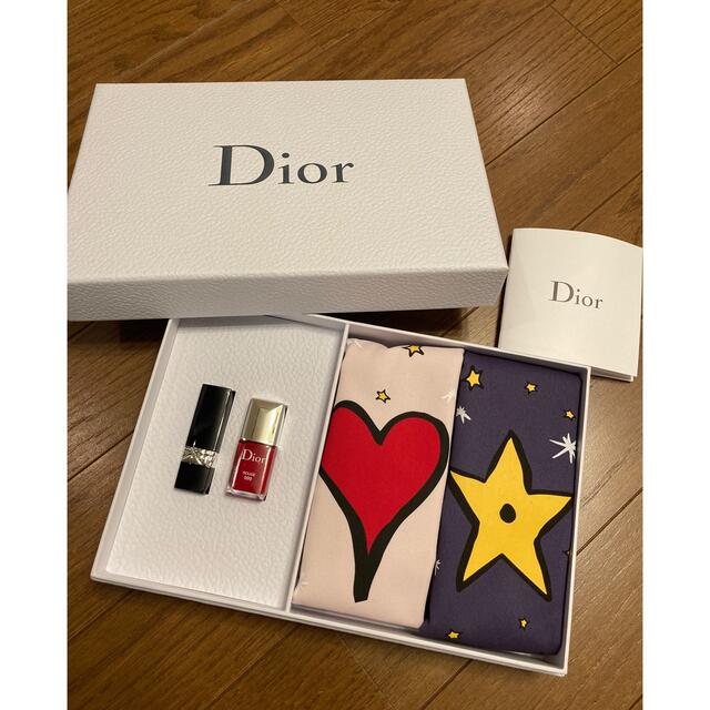 クリスチャンディオール Dior トラベルセット 口紅&ネイル 巾着２点