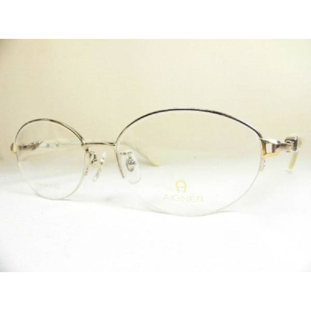 AIGNER(アイグナー)のAIGNER 眼鏡 ビンテージ フレーム ナイロール アイグナー 日本製 レディースのファッション小物(サングラス/メガネ)の商品写真
