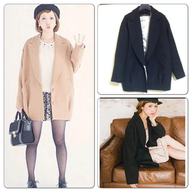 Mysty Woman 田中里奈ちゃん着用 コクーンコートの通販 By にゃーもも S Shop ミスティウーマンならラクマ