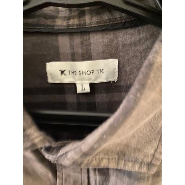 THE SHOP TK(ザショップティーケー)のTHE SHOP TK 長袖ボタンシャツ メンズのトップス(シャツ)の商品写真