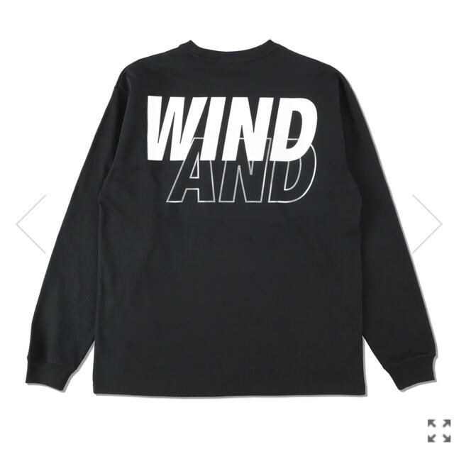 WIND AND SEA - WIND AND SEA L/S T-SHIRT / BLACK-SILVER の通販 by ...