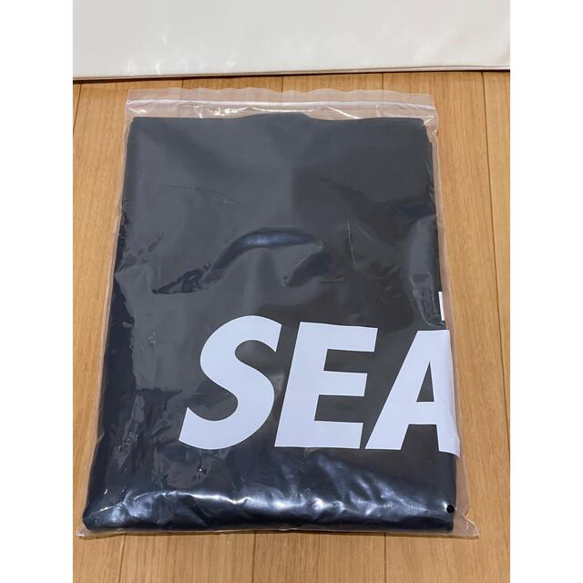 WIND AND SEA L/S T-SHIRT / BLACK-SILVER