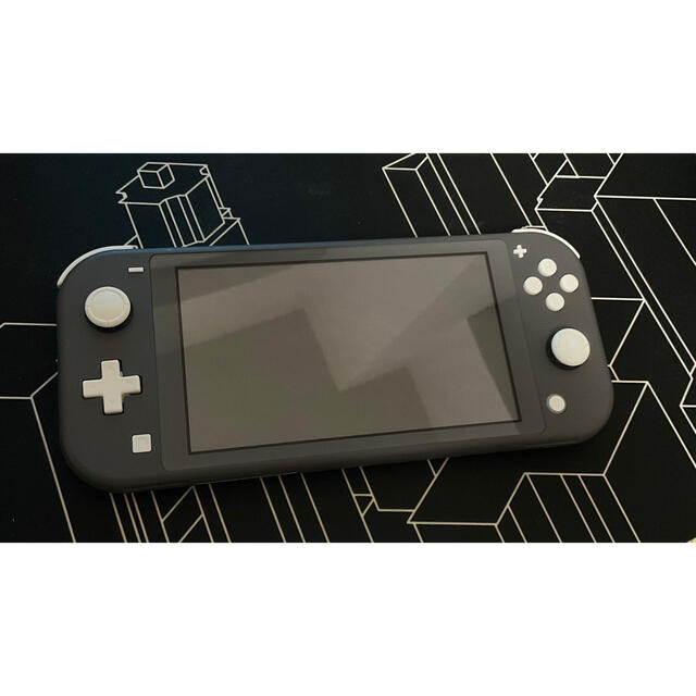 Nintendo Switch(ニンテンドースイッチ)のほぼ未使用品　Nintendo Switch lite グレー エンタメ/ホビーのゲームソフト/ゲーム機本体(携帯用ゲーム機本体)の商品写真