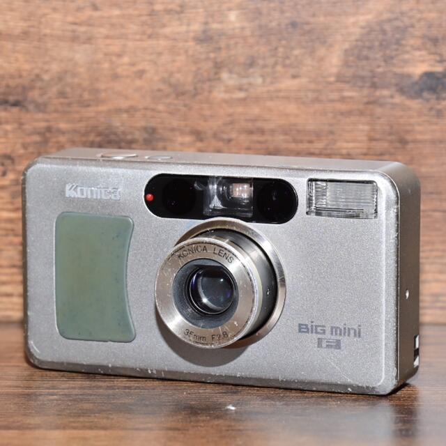 フィルムカメラ　Konica BIG MINI F 実用動作品