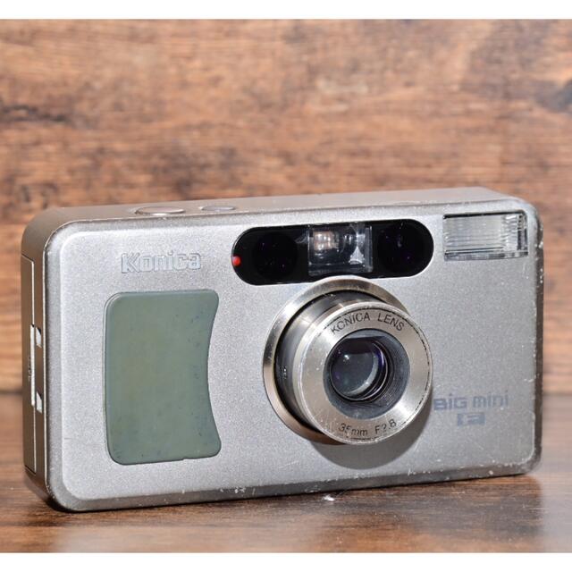 KONICA MINOLTA(コニカミノルタ)のフィルムカメラ　Konica BIG MINI F 実用動作品 スマホ/家電/カメラのカメラ(フィルムカメラ)の商品写真