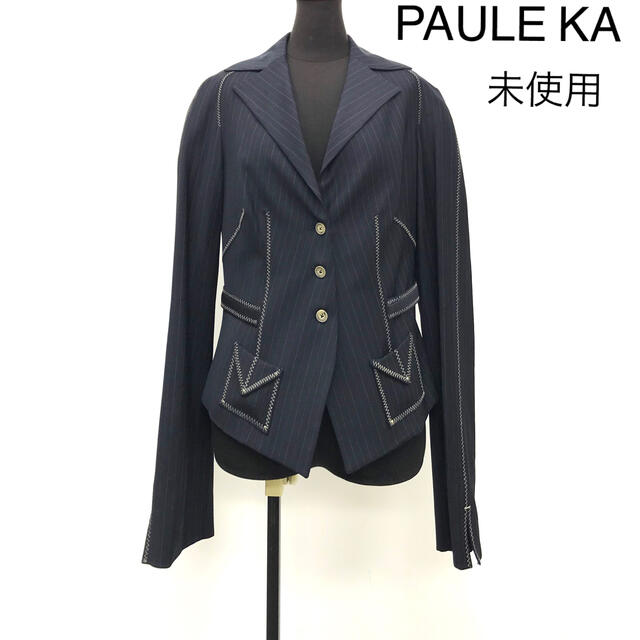 ポールカ PAULE KA ステッチ ジャケット スーツ | フリマアプリ ラクマ