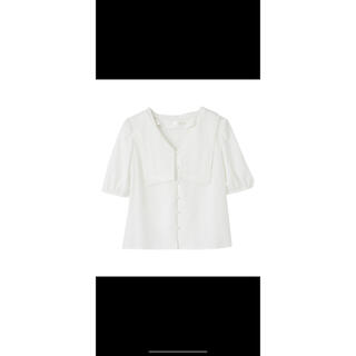 ココディール(COCO DEAL)のリリアンカラット　デザインカラー2wayブラウス(シャツ/ブラウス(半袖/袖なし))