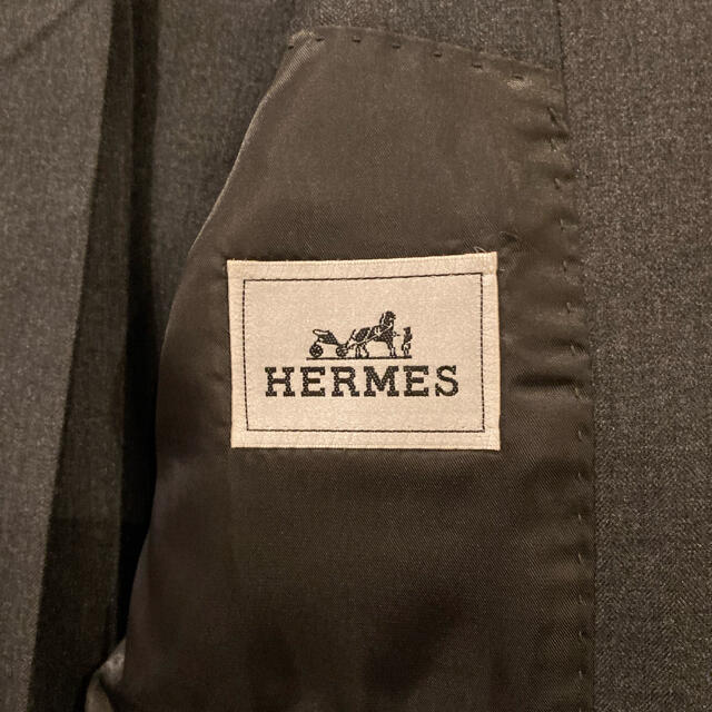 Hermes - 極美品▽エルメス ウール100％ シングルスーツ 48/50