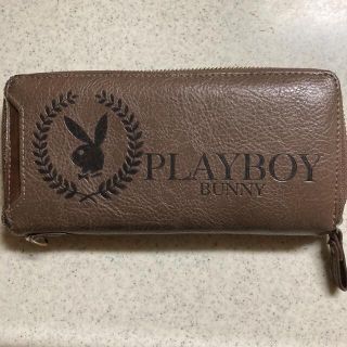 プレイボーイ(PLAYBOY)のPLAYBOY  長財布　ブラウン(長財布)