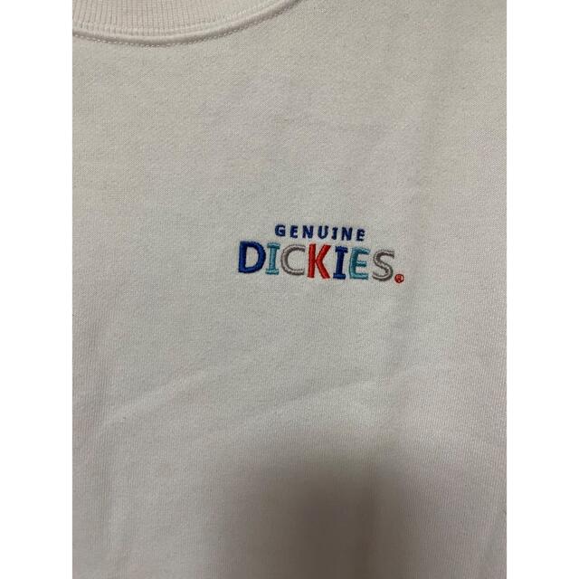 Dickies(ディッキーズ)の新品 DICKIES トレーナー ホワイト M スウェット レディース レディースのトップス(トレーナー/スウェット)の商品写真