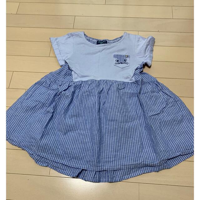 ANNA SUI mini(アナスイミニ)のANNA SUI mini 120 ワンピース キッズ/ベビー/マタニティのキッズ服女の子用(90cm~)(ワンピース)の商品写真