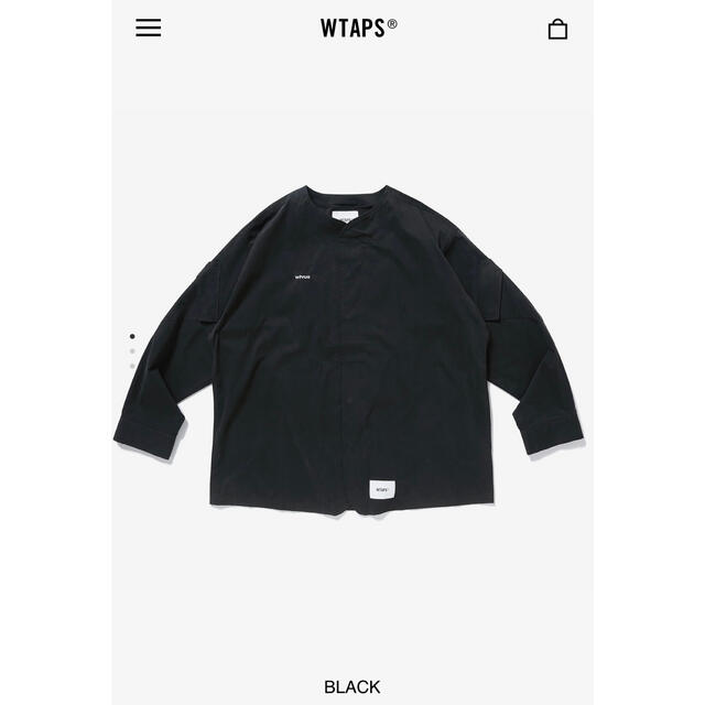 W)taps(ダブルタップス)の【M】22SS WTAPS SCOUT BLACK メンズのジャケット/アウター(ミリタリージャケット)の商品写真