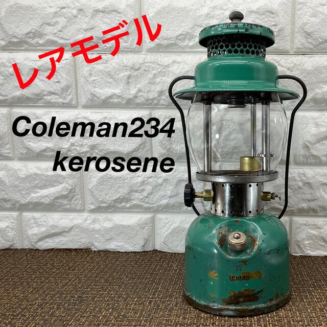 超人気の Coleman 製造1937年6月 レアモデル!コールマン234 - ライト+