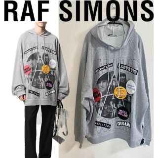 ラフシモンズ(RAF SIMONS)のRAF SIMONS 21ss デストロイフーディー(パーカー)