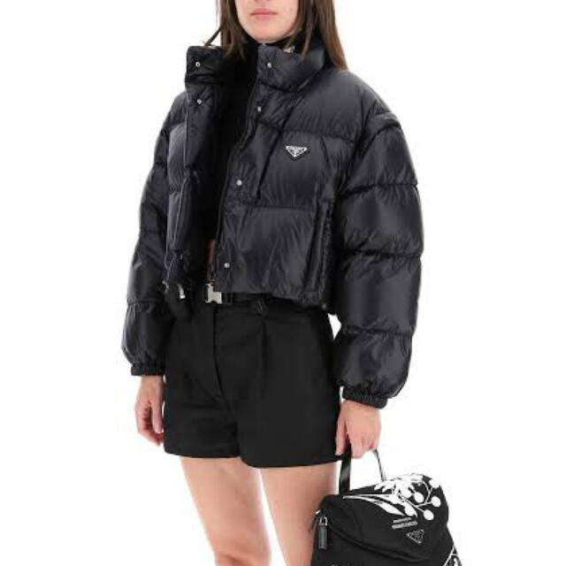 PRADA PUFFER クロップダウンジャケット